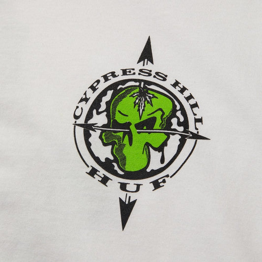 HUF X Cypress Hill Cypress Triangle S/S Tee - White