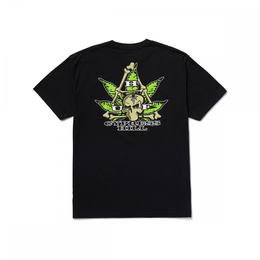 HUF X Cypress Hill Cypress Triangle S/S Tee - Black