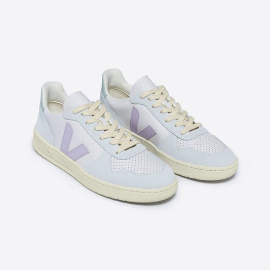 W' V-10 Leather - Gravel Parme Menthol