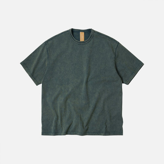 OG Pigment Dyeing Half Tee - Dark Green