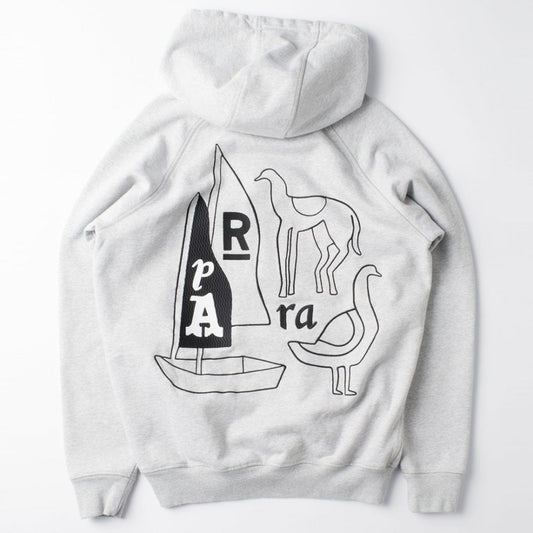 The Riddle Hooded Sweatshirt - Heather Grey