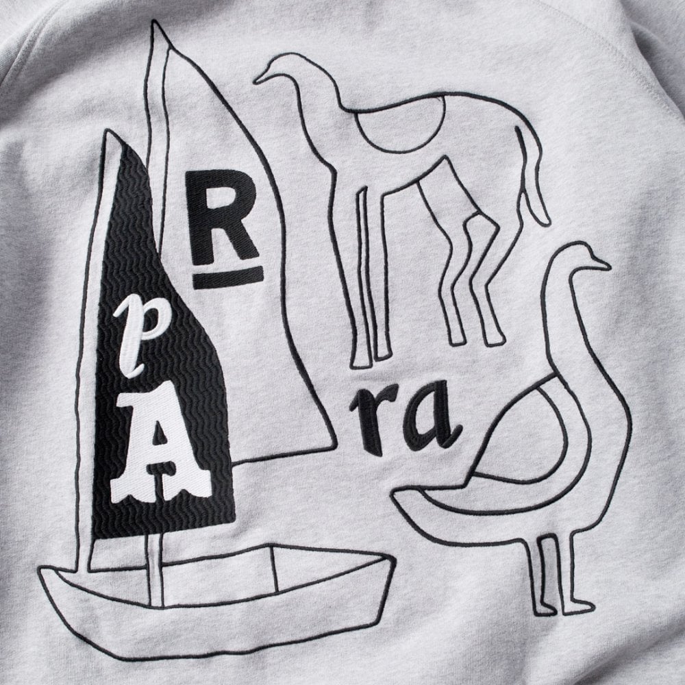 The Riddle Hooded Sweatshirt - Heather Grey
