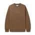 Fleece Applique Crewneck - Brown