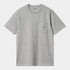 S/s Pocket T-shirt - Grey Heather
