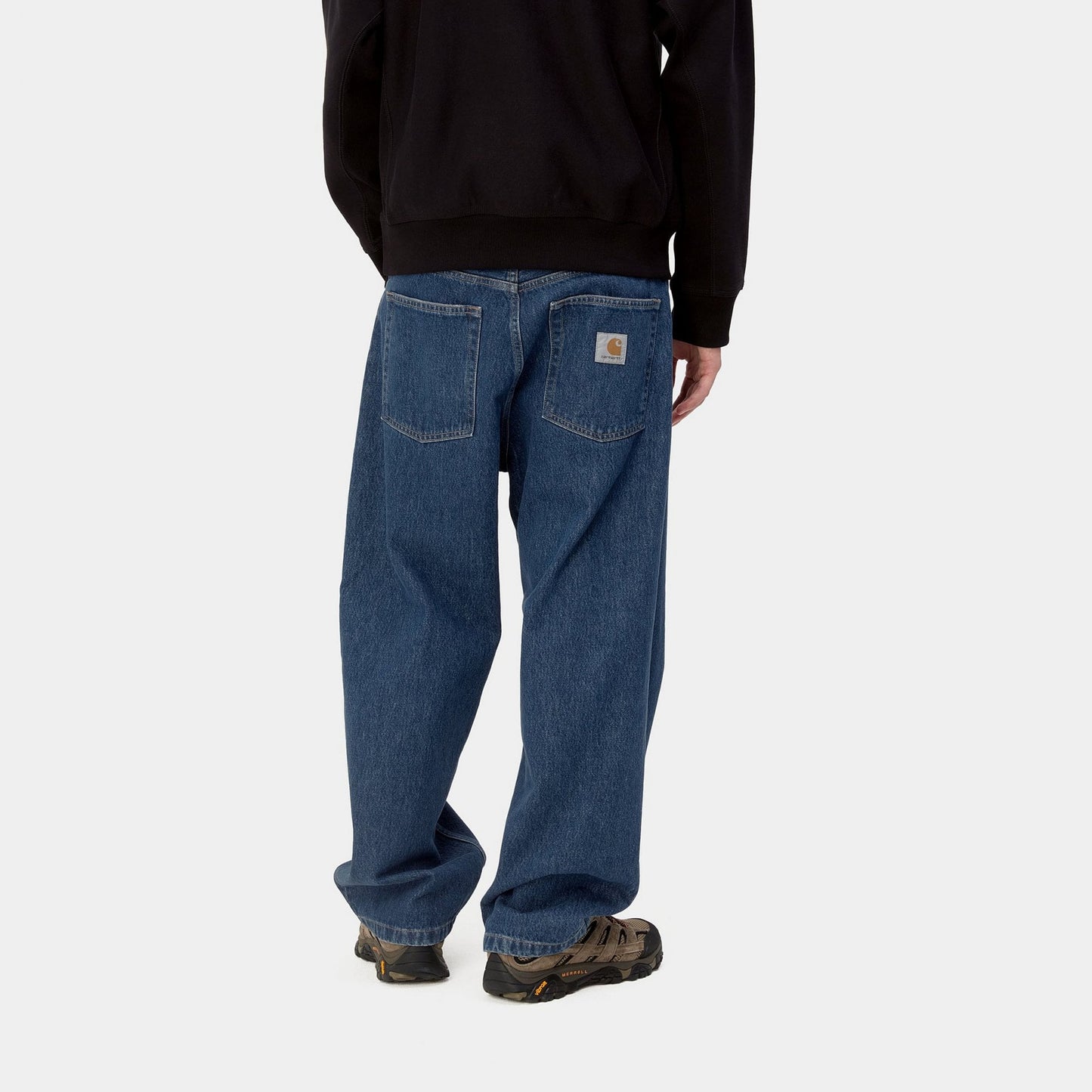 Brandon Pant 25 - Blue, Stone Washed