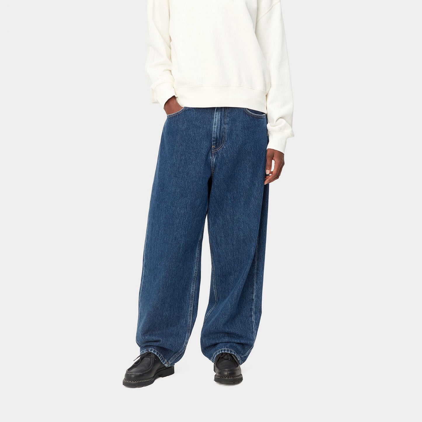 W' Brandon Pant 25 - Blue (Stone Washed)