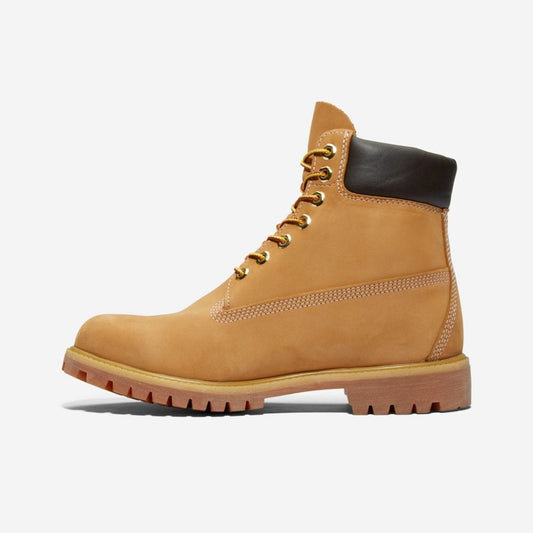 Premium 6” Lace Up Waterproof Boot - Wheat