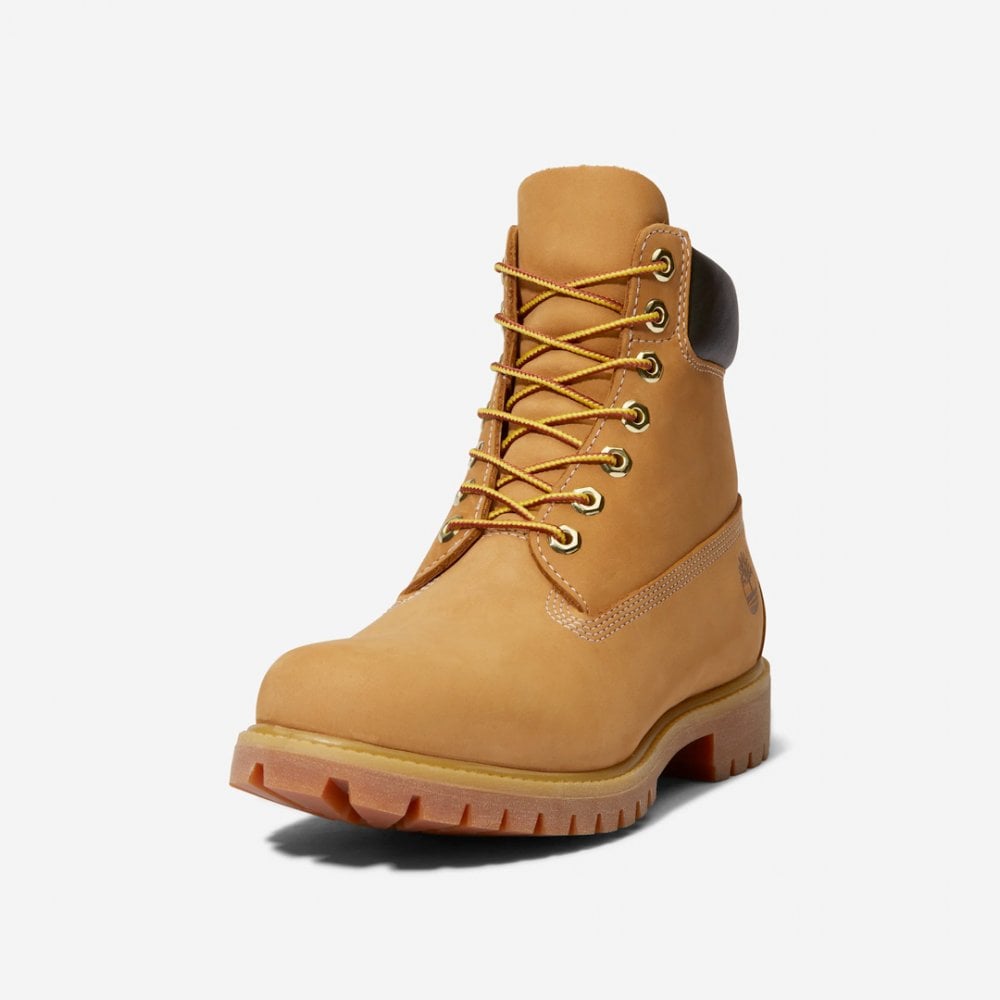 Premium 6” Lace Up Waterproof Boot - Wheat
