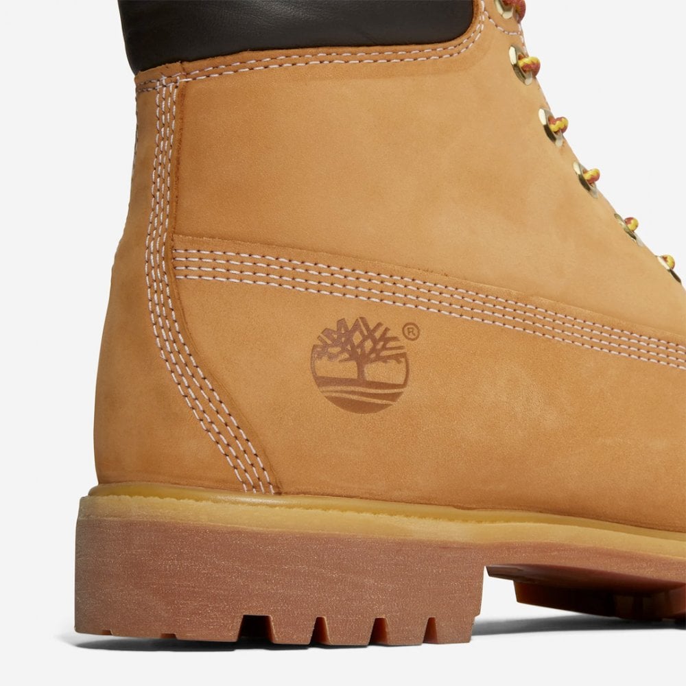Premium 6” Lace Up Waterproof Boot - Wheat