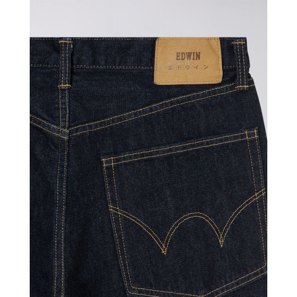 Wide Pant, 14oz Recycled Kurabo Red Selvage - Blue (Rinsed)