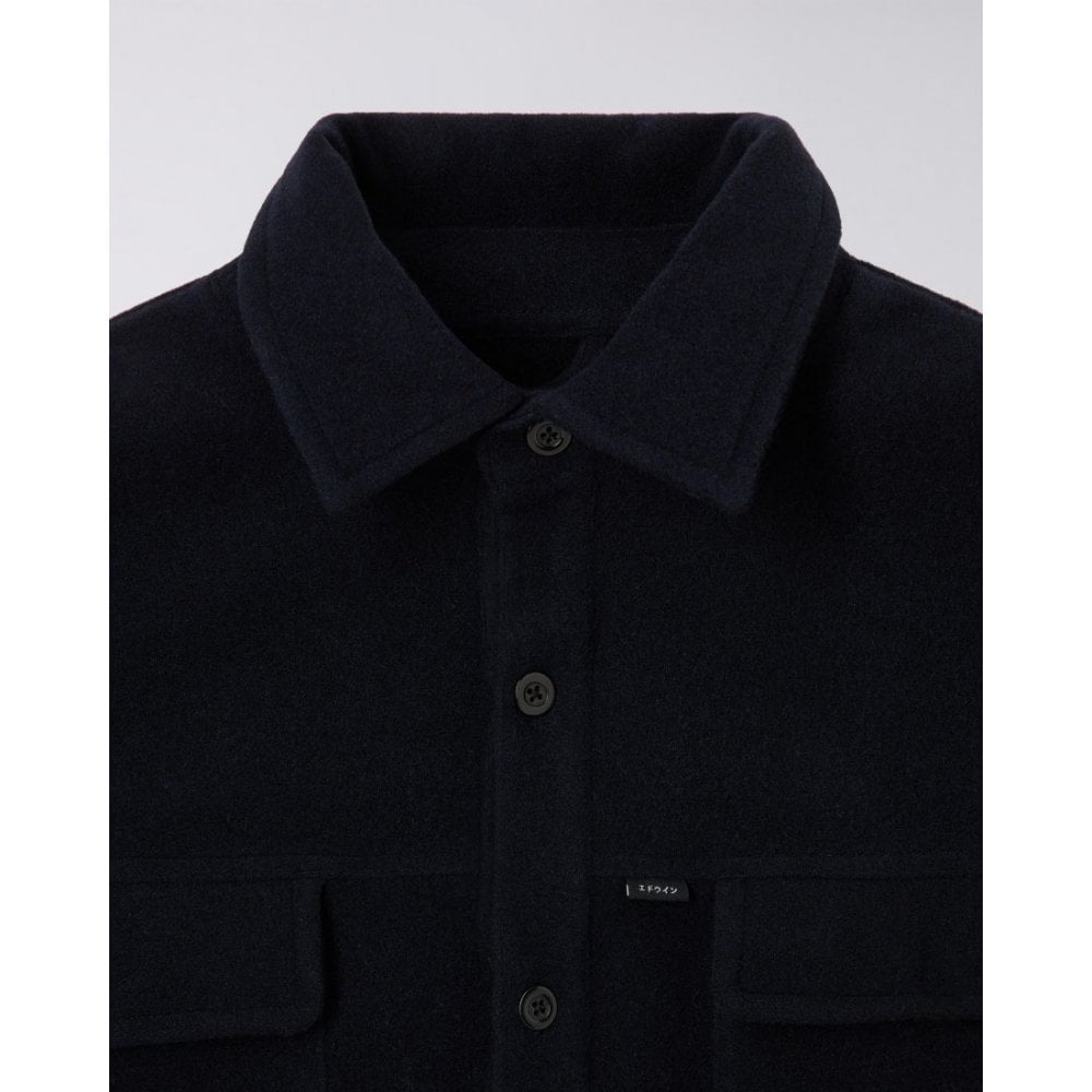Jowen L/S Overshirt - Maritime Blue