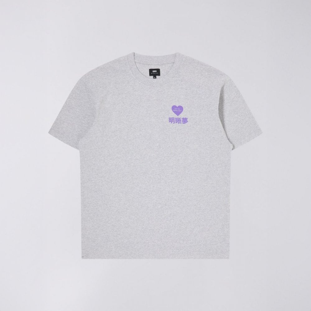 Legal Highs S/S Tee - Grey Marl (Garment Washed)