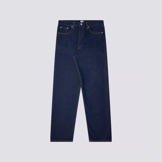 Loose Jeans, 12.5oz Kaihara Openend Denim - Blue Rinsed