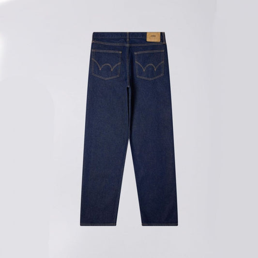 Loose Jeans, 12.5oz Kaihara Openend Denim - Blue Rinsed
