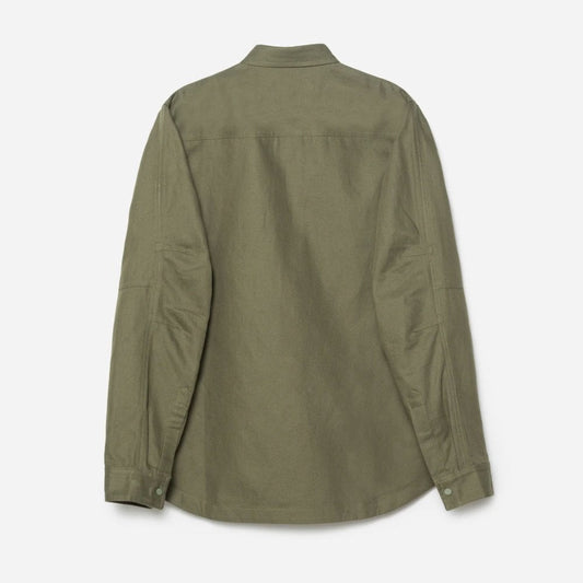 7028 Miltype Organic Custom Shirt - Olive