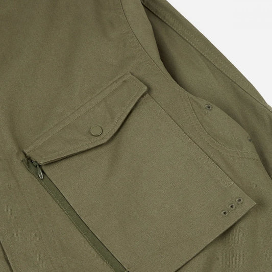 7028 Miltype Organic Custom Shirt - Olive