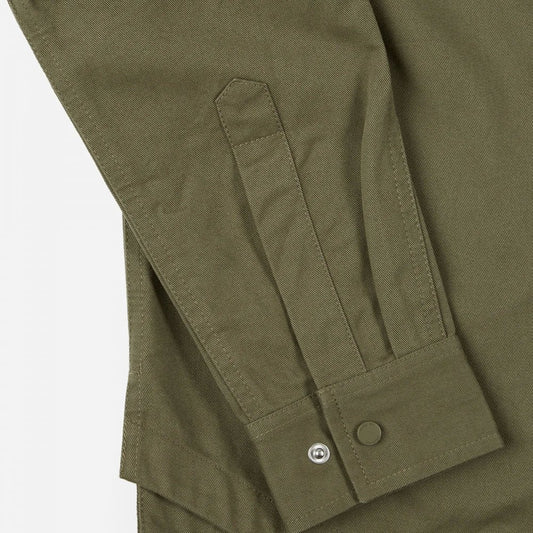 7028 Miltype Organic Custom Shirt - Olive