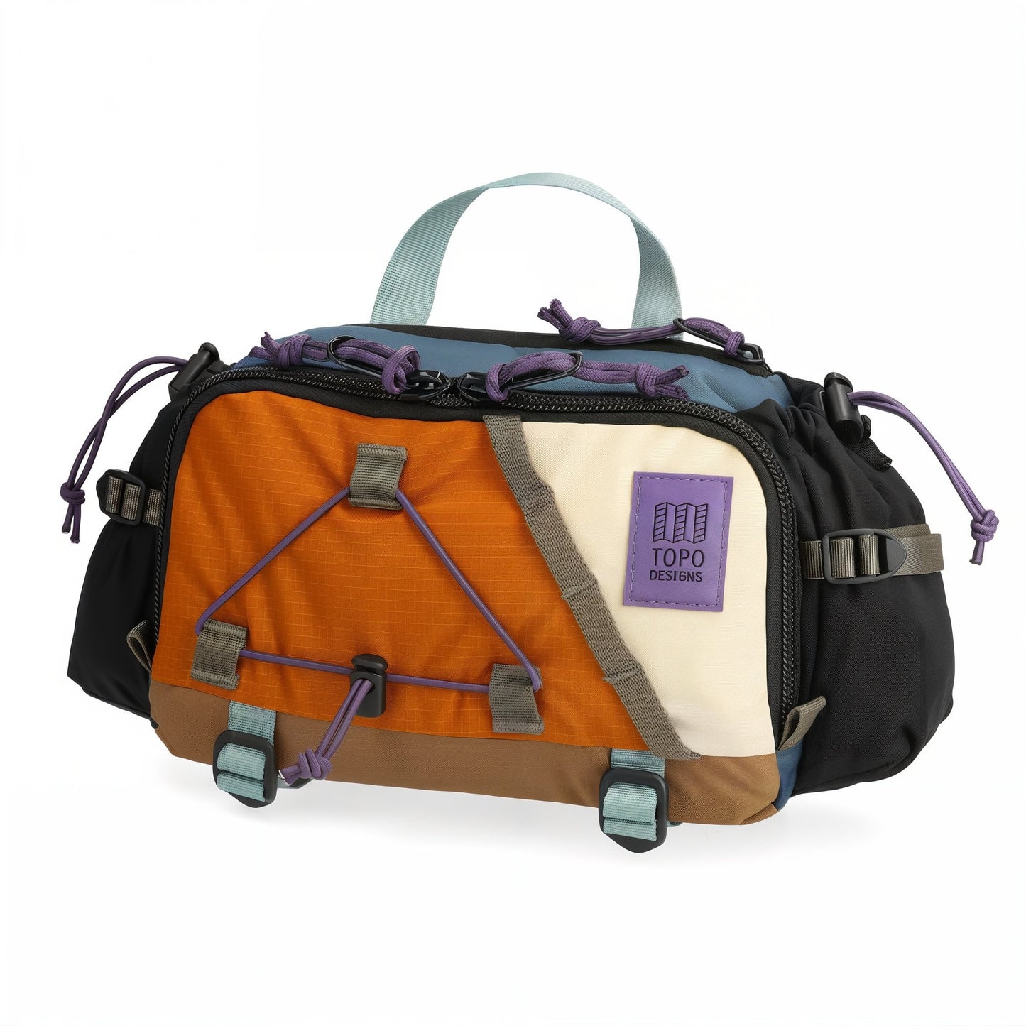 Mountain Hydro Hip Pack - Pond Blue/ Spice