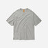 OG Double Rib Oversized Tee - Melange Grey
