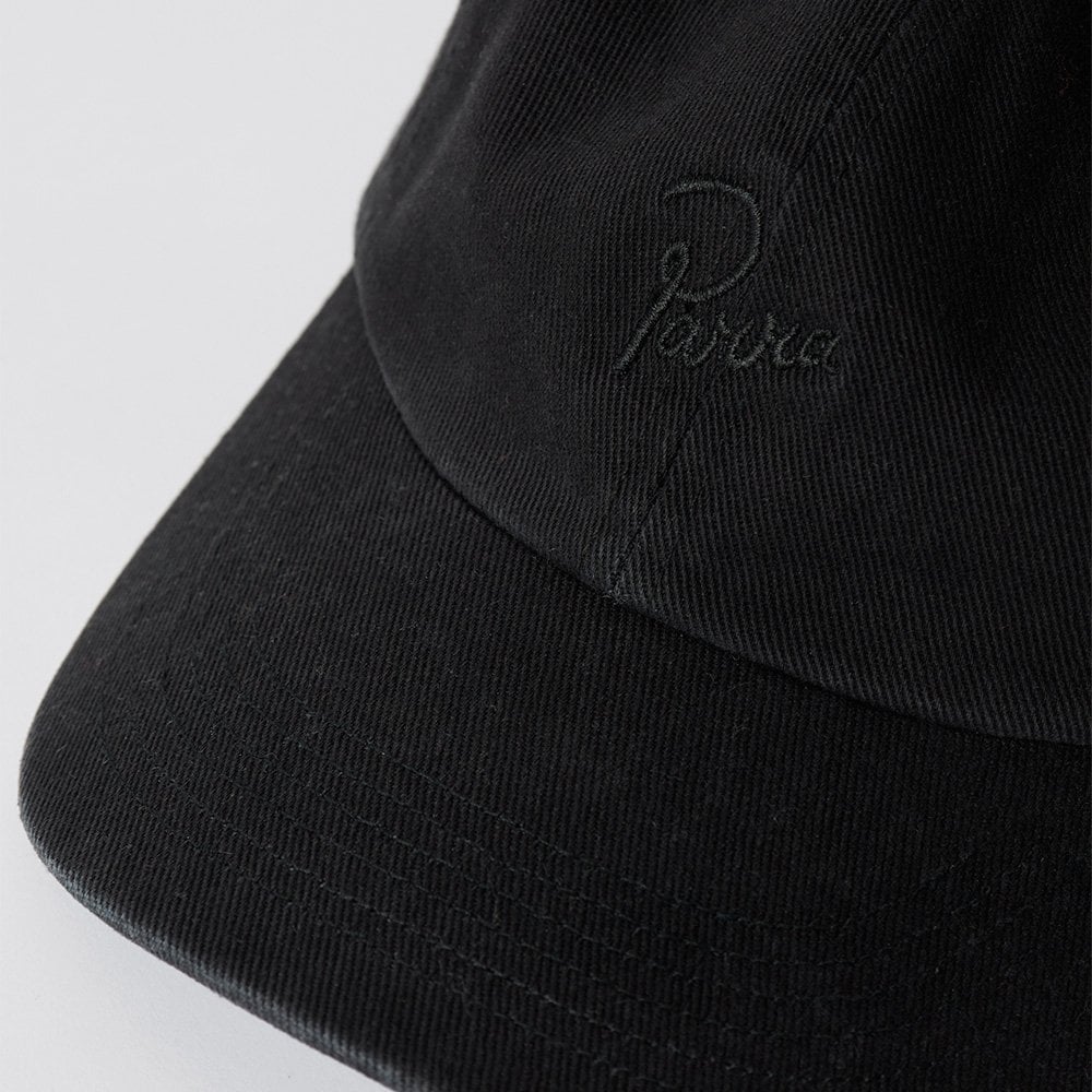 Signature 6 Panel Hat 24 - Black