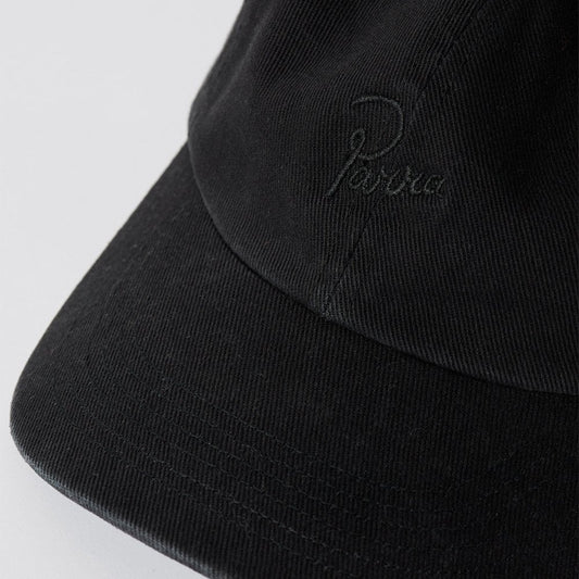 Signature 6 Panel Hat 24 - Black