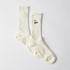 Signature Socks White - White