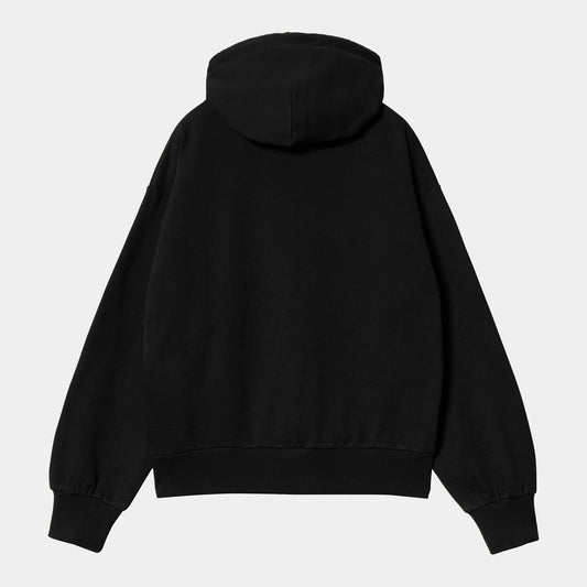 W' Hooded Casey Jacket - Black / Silver