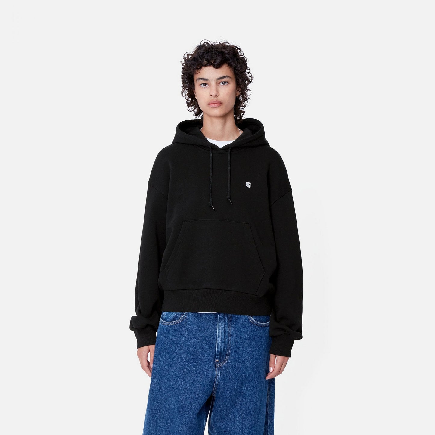 W' Hooded Casey Jacket - Black / Silver
