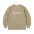 T-logo L/s Tee - Coffee
