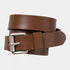 Ryan Belt 100 % Leather Cognac / Silver