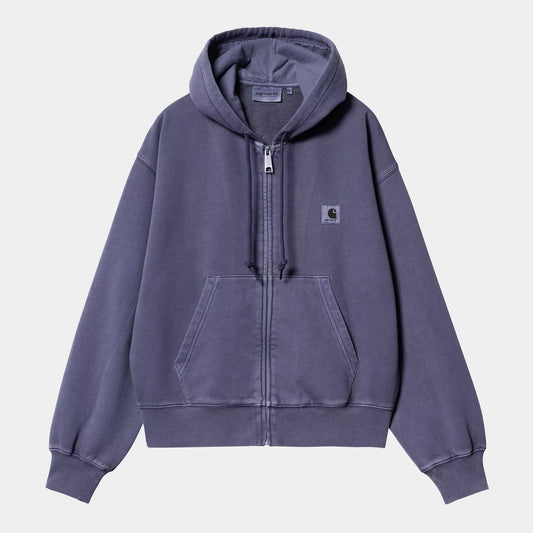 W' Hooded Nelson Jacket - Aura (Garment Dyed)