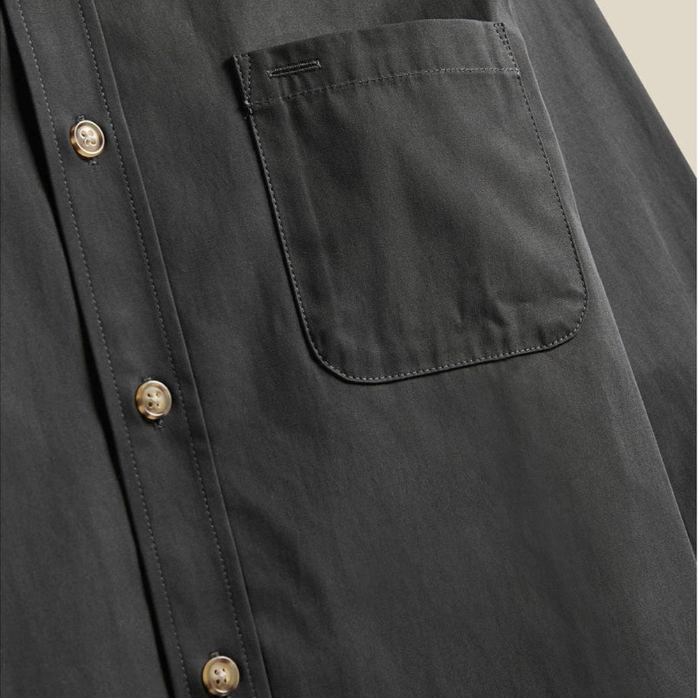 Gabardine Shirt - Grey
