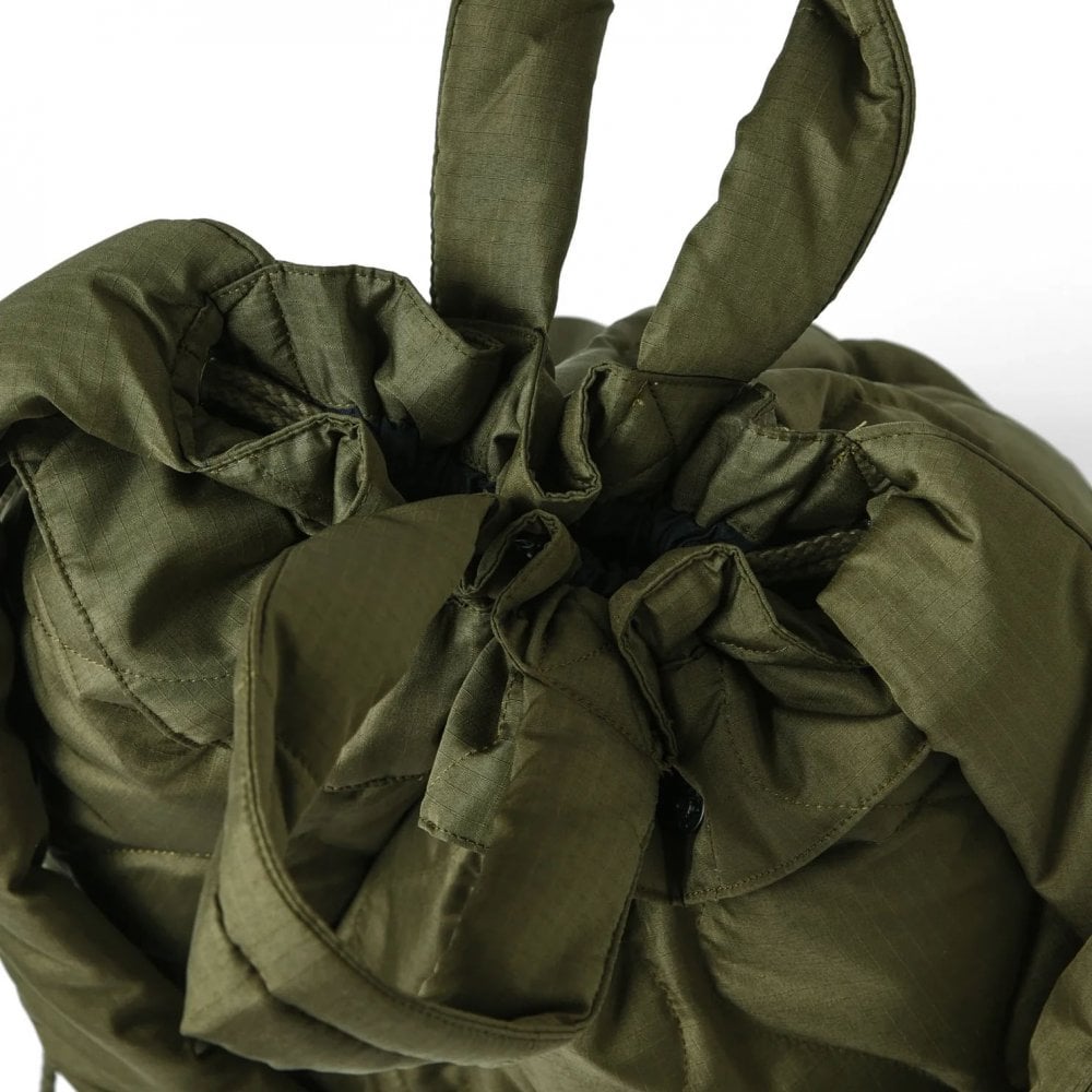 Military Down Helmet Shoulder Bag - Black