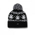Apres Cuff Pom Beanie - Black