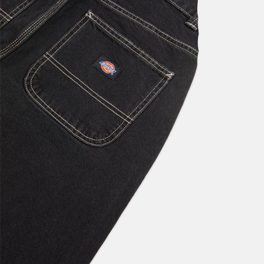 W' Madison Double Knee Denim Pant- Black Wash