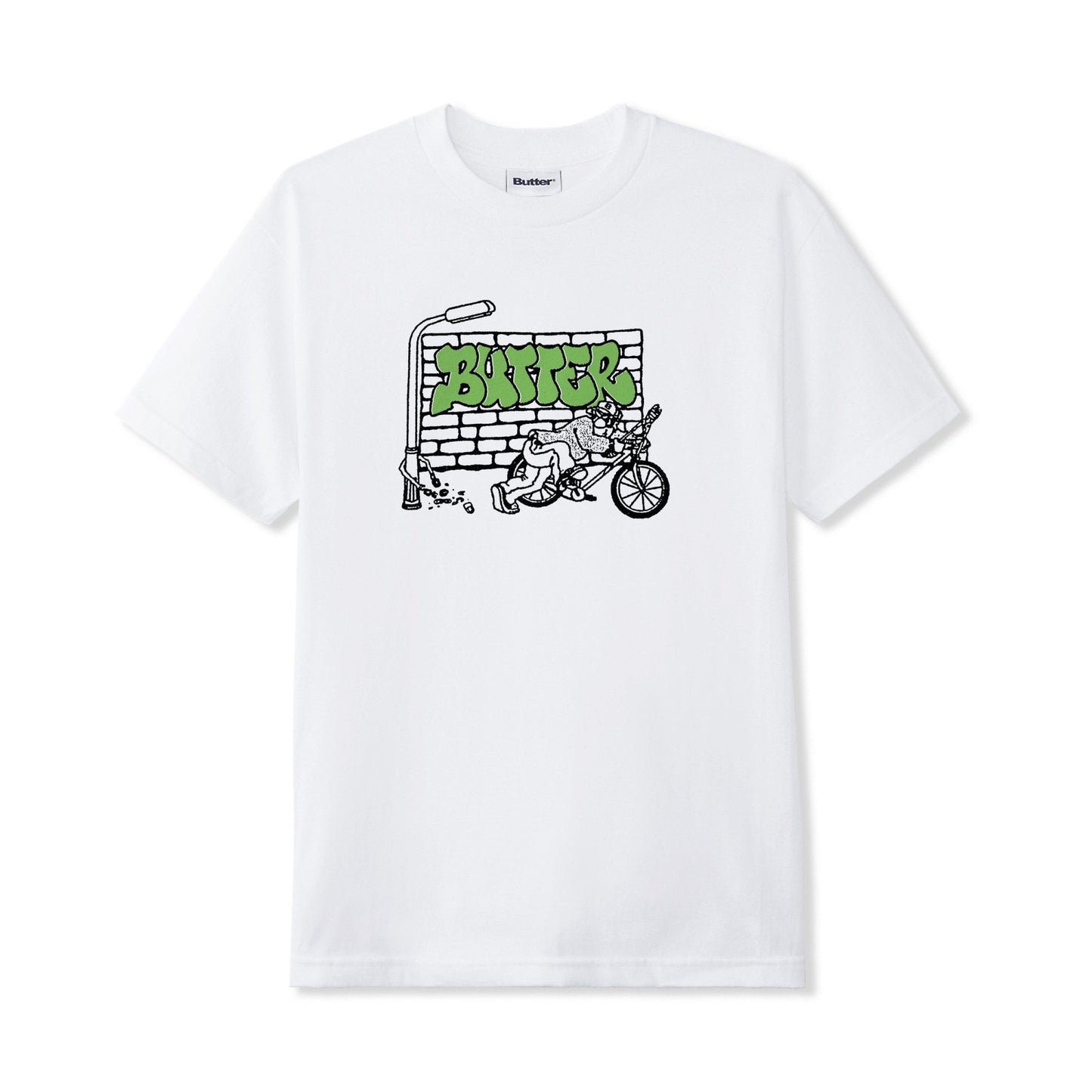 Bike Tee - White