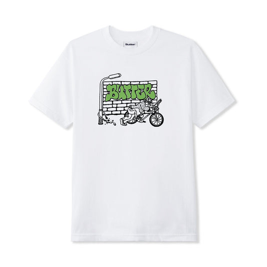 Bike Tee - White