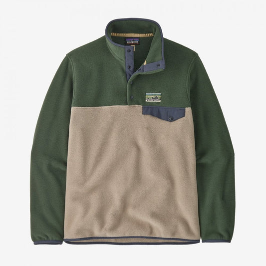 Men's Lightweight Synchilla Snap-T® Fleece Pullover - Seabird Grey