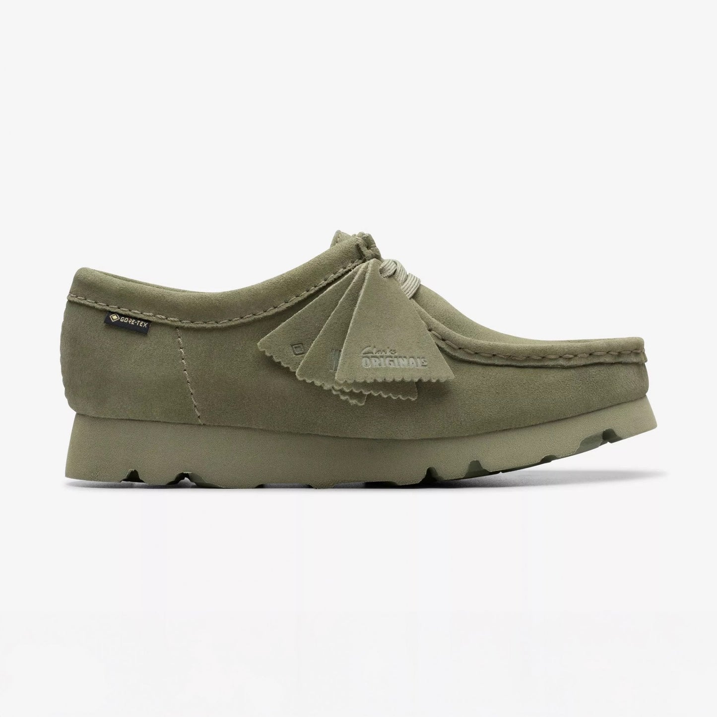 W' Wallabee GORE-TEX® - Khaki Green Suede