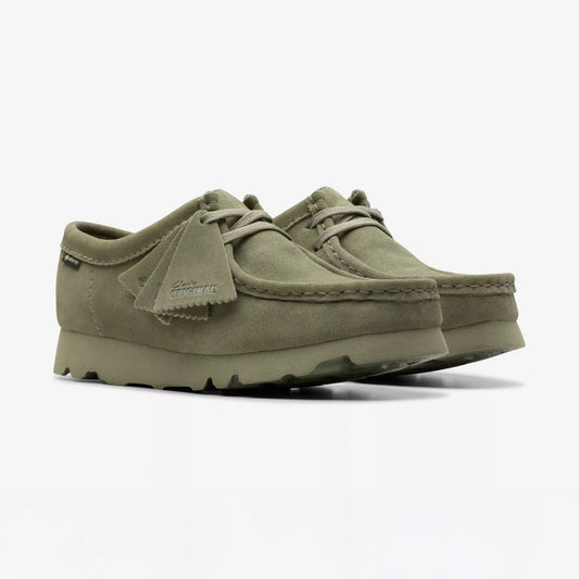 W' Wallabee GORE-TEX® - Khaki Green Suede