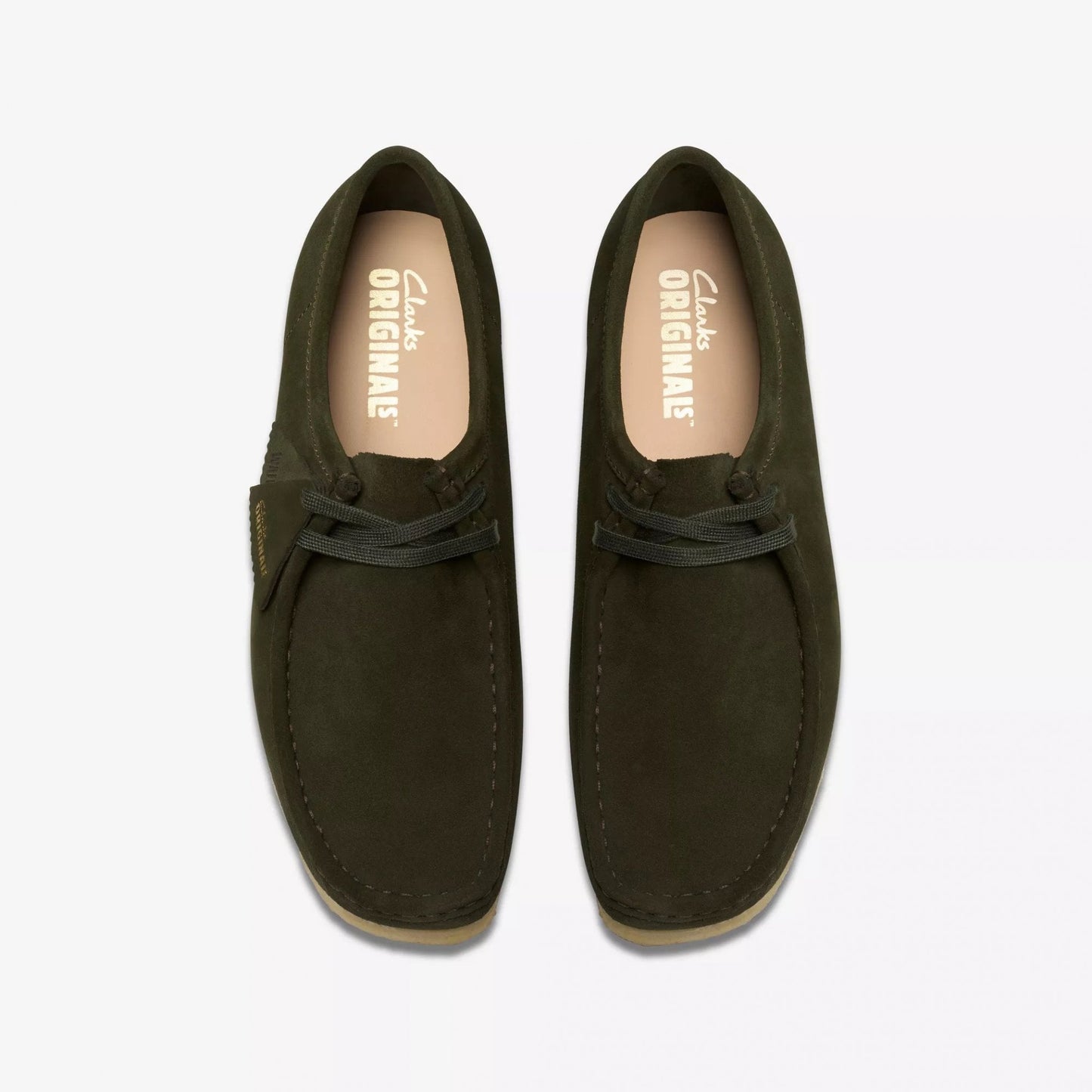 Wallabee - Forest Green Suede