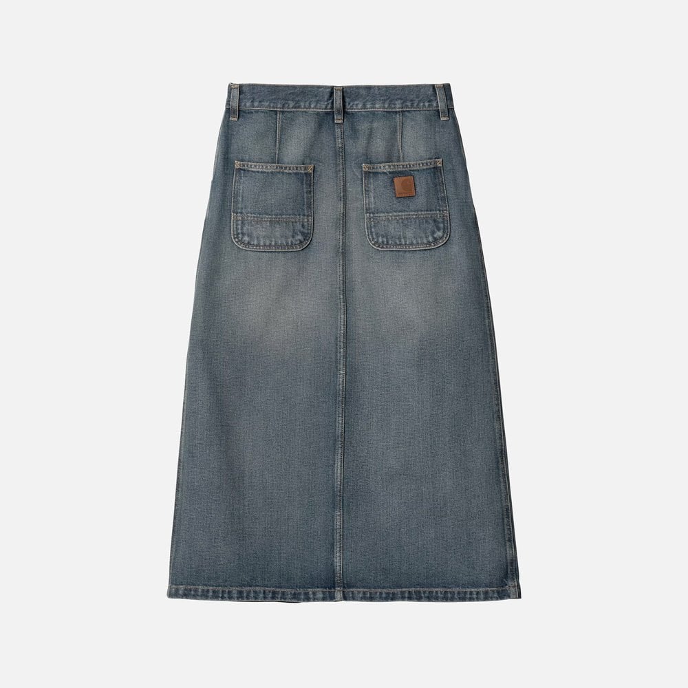 W' Marvin Skirt - Blue (Worn Used Wash)