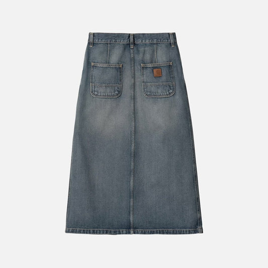 W' Marvin Skirt - Blue (Worn Used Wash)