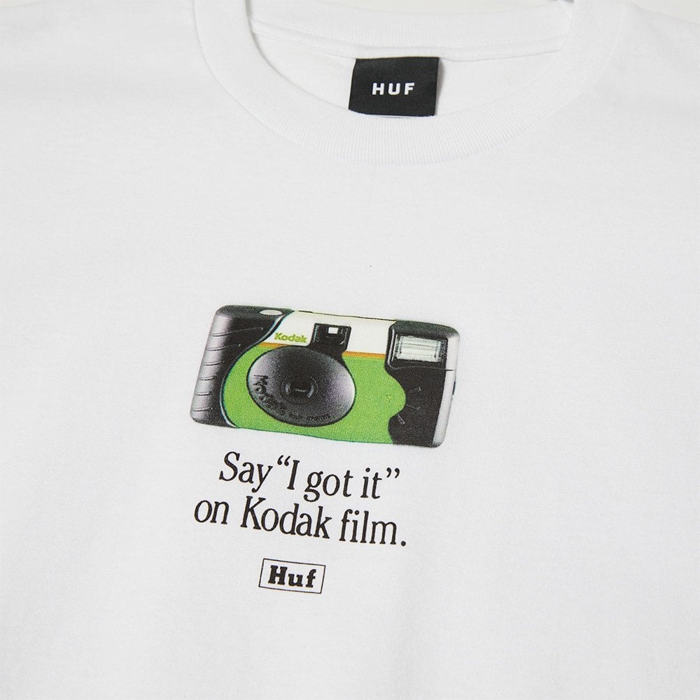 HUF X Kodak Power Flash S/S Tee - White