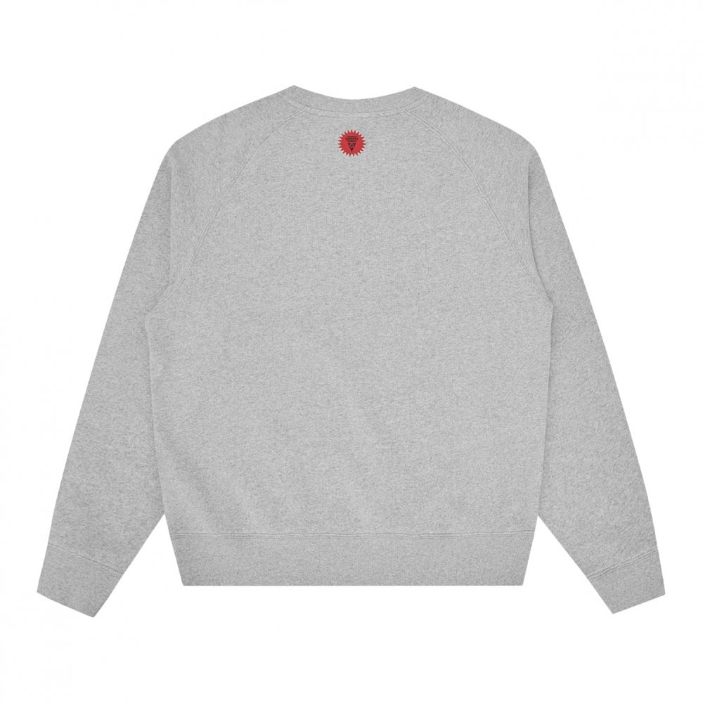 Running Dog Crewneck - Heather Grey