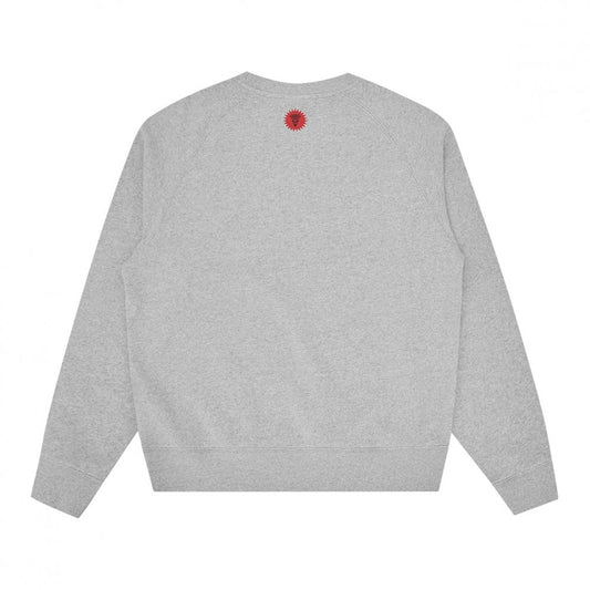 Running Dog Crewneck - Heather Grey