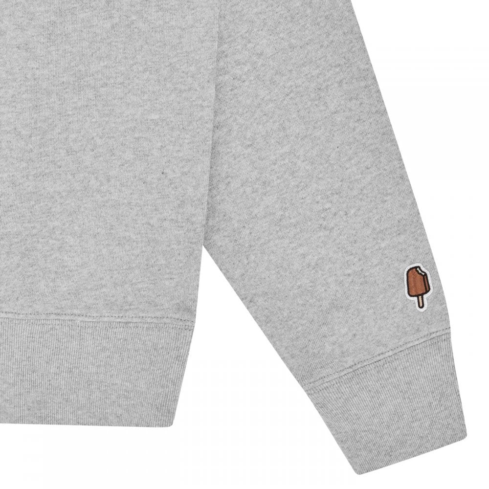 Running Dog Crewneck - Heather Grey