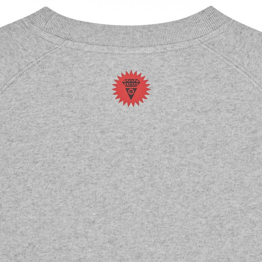 Running Dog Crewneck - Heather Grey