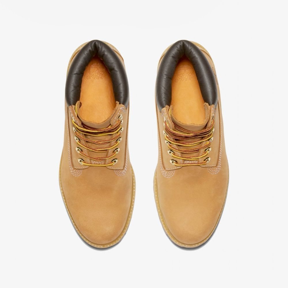 W’ Premium 6" Lace Up Waterproof Boot - Wheat