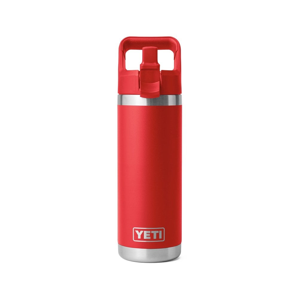 Rambler® 18 Oz (532 Ml) Bottle - Straw Cap - Rescue Red